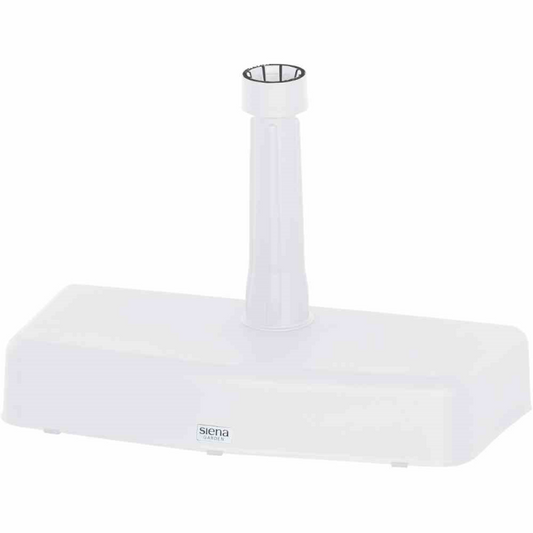  SIENA GARDEN Schirmständer 20 Kg, 50x29 Cm,weiß