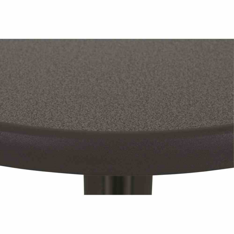  MFG Bistrotisch, 60 Cm, Schwarz-grau-silber