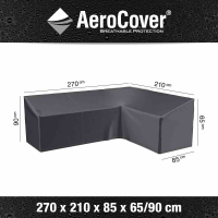  AEROCOVER Schutzhülle Für Eck-Loungeset, L-Form Rechts, 270x210 Cm