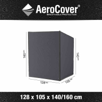  AEROCOVER Schutzhülle Für Strandkorb, 128x105x160/140 Cm