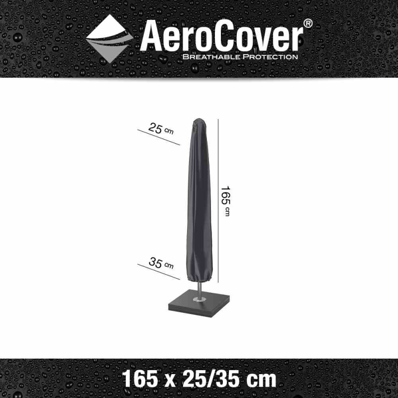  AEROCOVER Schutzhülle Für Sonnenschirm, 165x25 Cm
