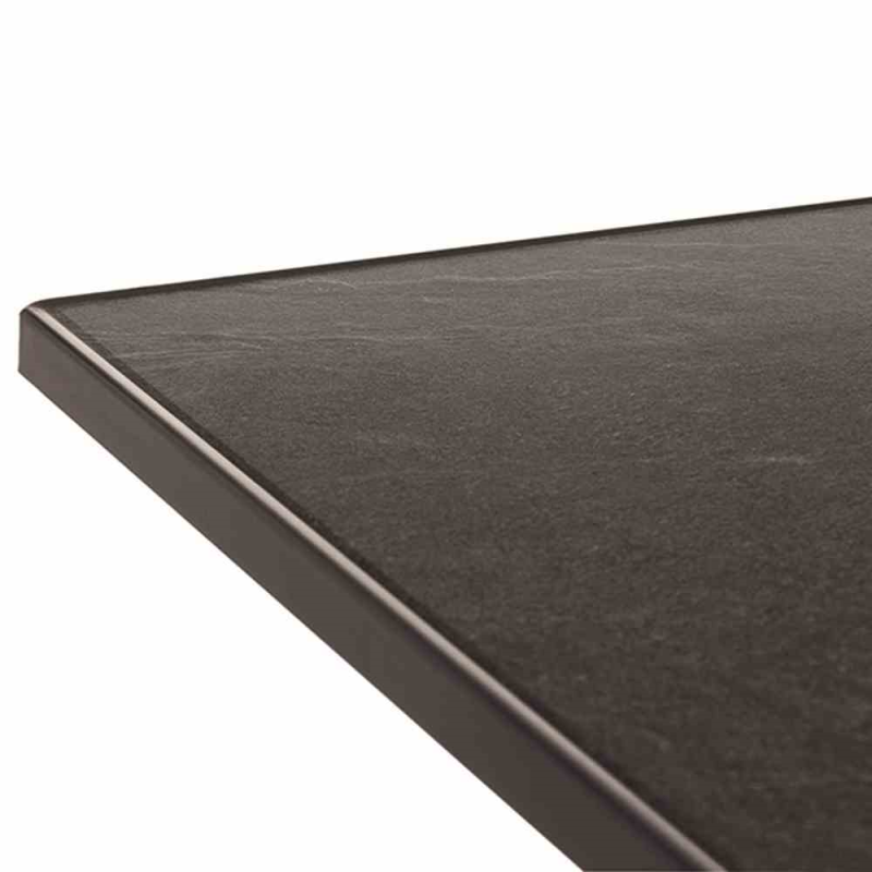  SIEGER Klapptisch, Vivodur, 120x80x73 Cm, Eisengrau-grau