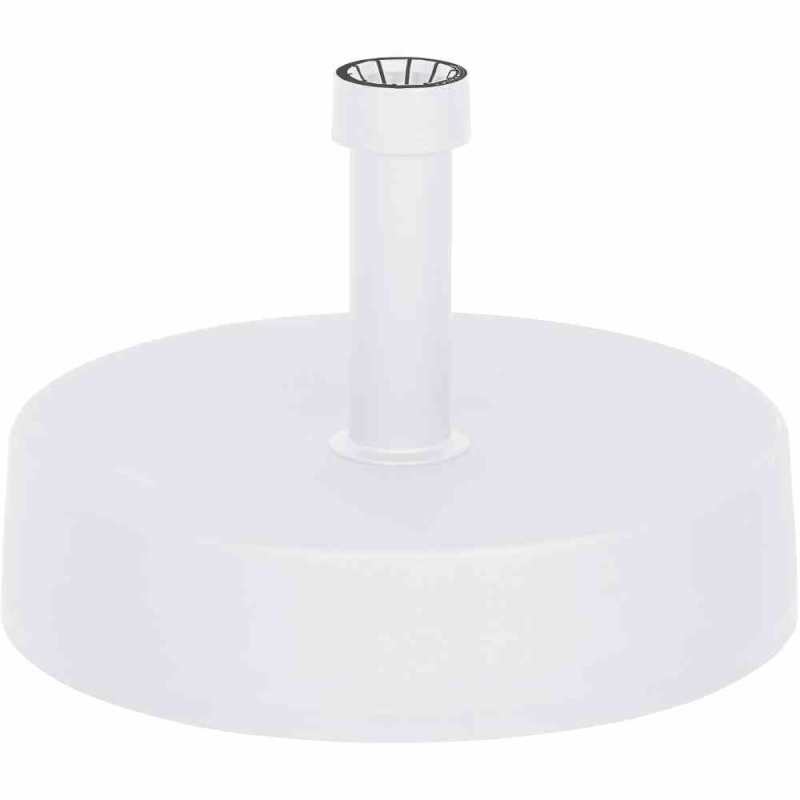  SIENA GARDEN Schirmständer 40 Kg, Ø 50 Cm, Weiß