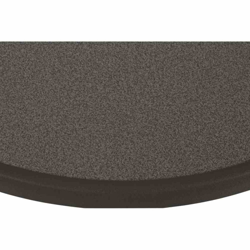  MFG Bistrotisch, 60 Cm, Schwarz-grau-silber