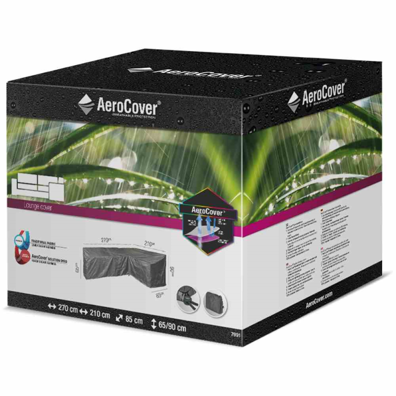  AEROCOVER Schutzhülle Für Eck-Loungeset, L-Form Rechts, 270x210 Cm