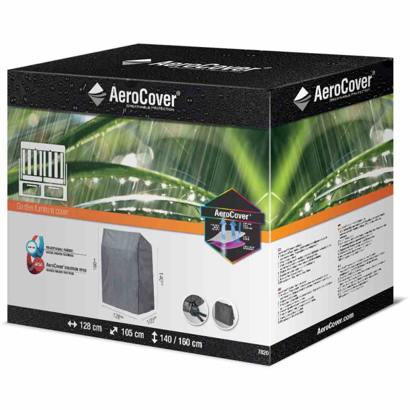  AEROCOVER Schutzhülle Für Strandkorb, 128x105x160/140 Cm