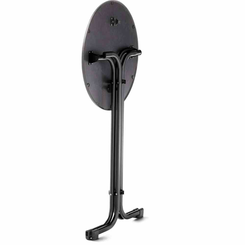  SIEGER Stehtisch, Klappbar, Ø70 Cm, Grau