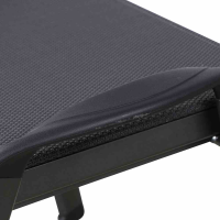  MWH Hocker „Largo“, 58,5x63x47,5 Cm, Eisengrau