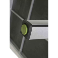  MWH Gartentisch „Elements“, Fiberzement, 160x90x74 Cm, Silber-grau