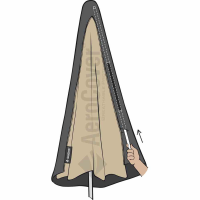  AEROCOVER Schutzhülle Für Sonnenschirm, 165x25 Cm