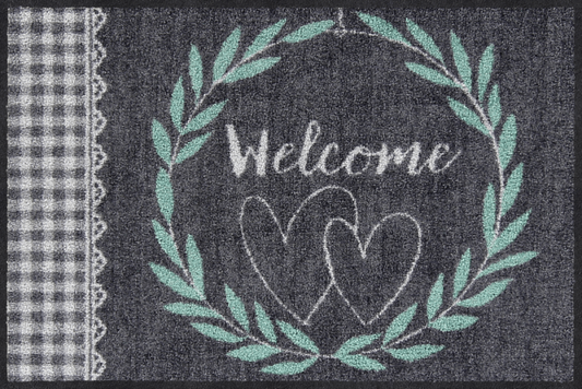  SALONLÖWE Fussmatte „Welcome Heart“