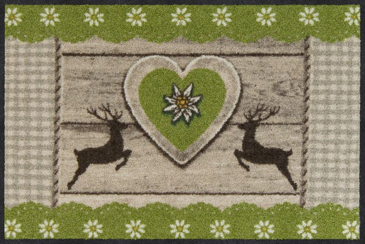  SALONLÖWE Fussmatte „Stag Heart“