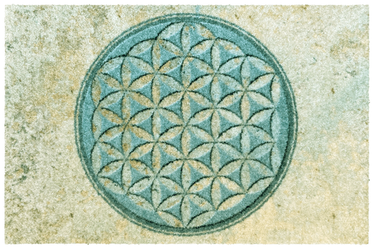  SALONLÖWE Fussmatte „Flower Of Life“