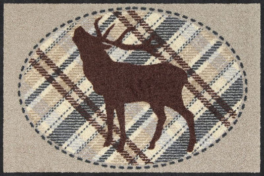  SALONLÖWE Fussmatte „Hirsch“