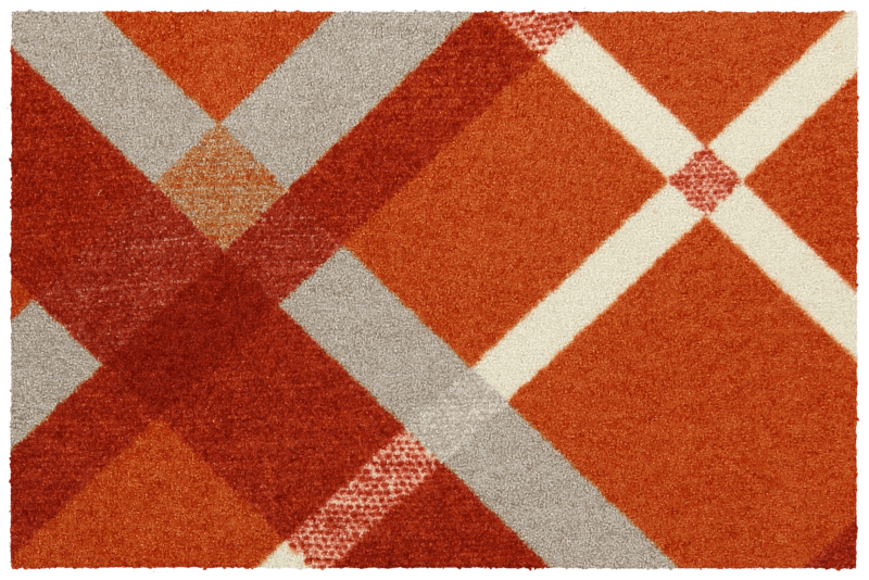  SALONLÖWE Fussmatte „Bente“, Rot