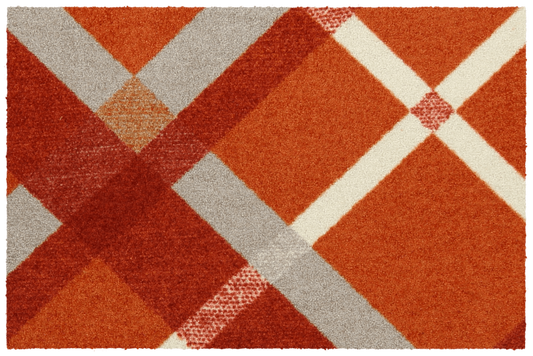  SALONLÖWE Fussmatte „Bente“, Rot