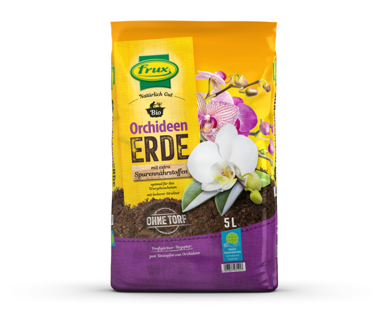  FRUX Bio-Orchideenerde, Torffrei, 5 L