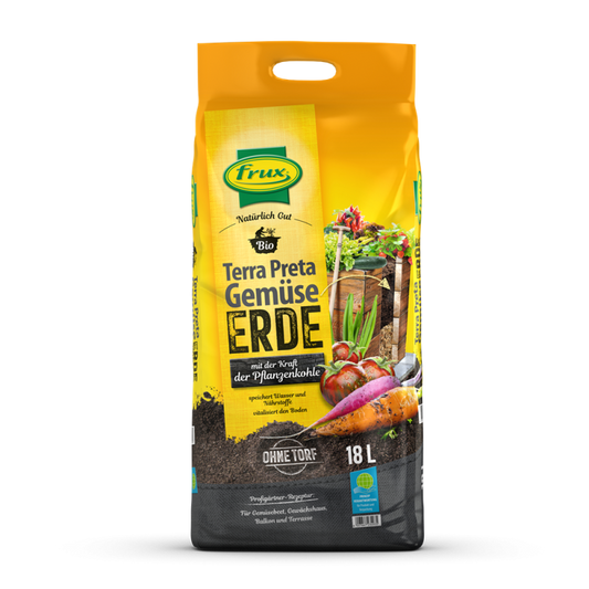 FRUX Bio-Gemüseerde „Terra Preta“, Torffrei