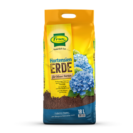  FRUX Hortensienerde, Blaue Sorten, 18 L