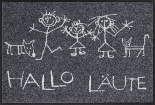  SALONLÖWE Fussmatte „Hallo Läute“