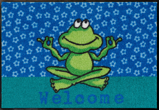  SALONLÖWE Fussmatte „Yoga Frosch“