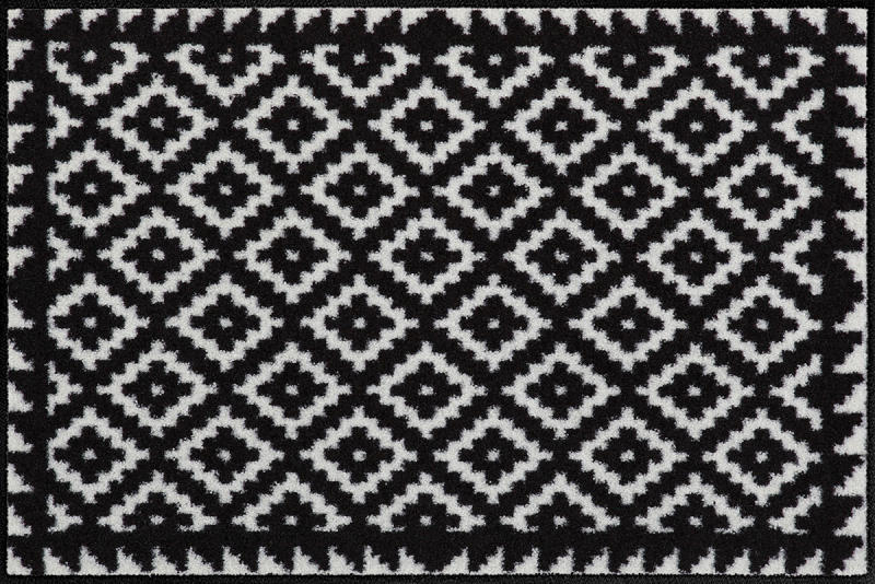  SALONLÖWE Fussmatte „Tabuk Black & White“