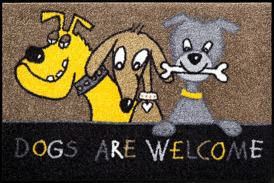 SALONLÖWE Fussmatte „Dogs Are Welcome“