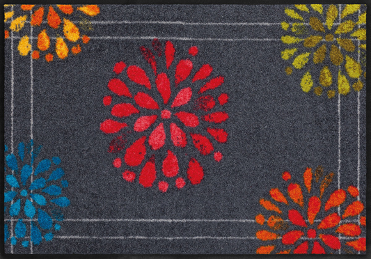  SALONLÖWE Fussmatte „Fireworks“
