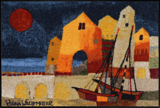  SALONLÖWE Fussmatte „Sunset Glow“