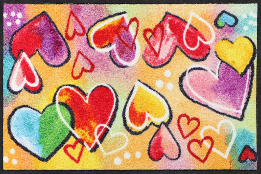  SALONLÖWE Fussmatte „Heartbeat“