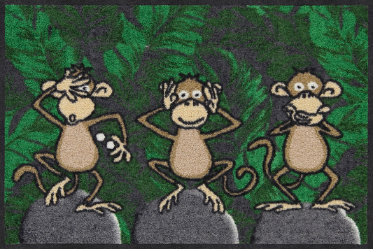  SALONLÖWE Fussmatte „Three Monkeys“