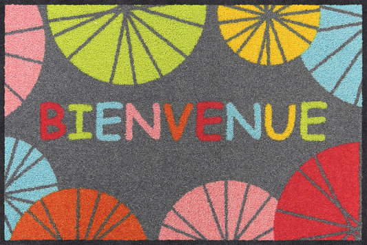 SALONLÖWE Fussmatte „Bienvenue Umbrella“