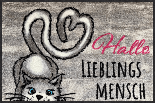  SALONLÖWE Fussmatte „Lieblingsmensch“